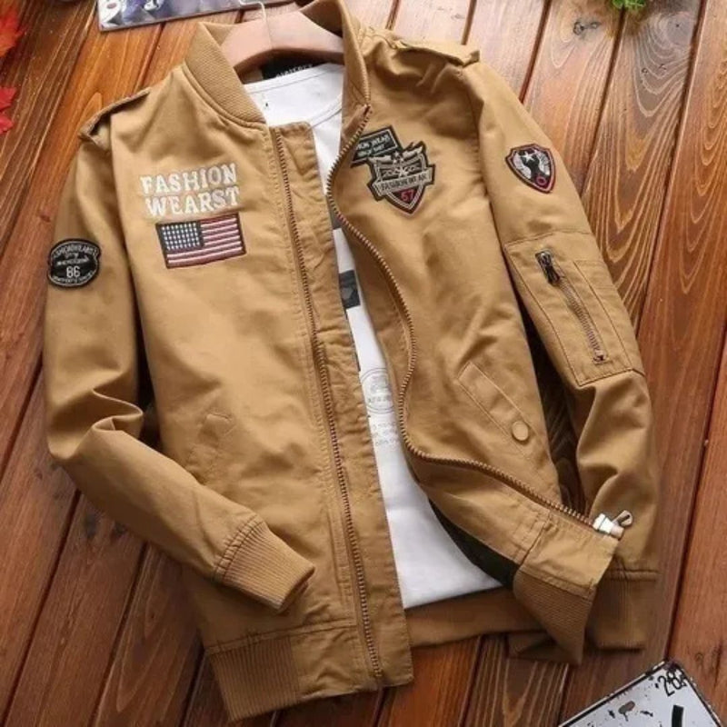 Jaqueta Masculina Estilo Militar Força Aérea - John Florenzi | Dom Conrado