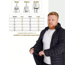 Jaqueta Masculina Puffer Térmica Impermeável Plus Size – PlusMen