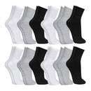 Kit 12 Pares de Meia Cano Alto em Algodão - Conforto Premium | Dom Conrado