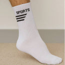 Kit com 12 Pares de Meias Sport Cano Alto Longo Masculina - Dom Conrado