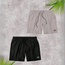 Kit 2 Shorts Masculino Plus Size com Elastano | Dom Conrado