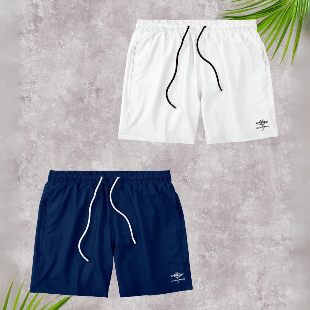 Kit 2 Shorts Masculino Plus Size com Elastano | Dom Conrado