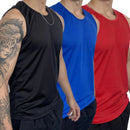 Kit 3 Regatas Masculinas Malha Fria – Harrignton | Dom Conrado