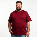 Kit 4 Camisetas Masculinas Plus Size Básicas Lisa 100% Algodão Gola Redonda – RoyalMen