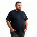 Kit 4 Camisetas Masculinas Plus Size Básicas Lisa 100% Algodão Gola Redonda – RoyalMen