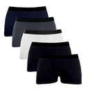 Kit 5 Cuecas Boxer Masculinas de Algodão Premium | Conforto e Qualidade Dom Conrado
