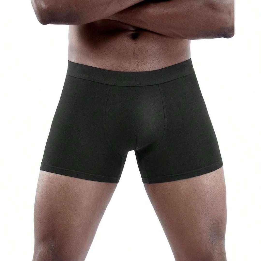 Kit 5 Cuecas Boxer Masculinas de Algodão