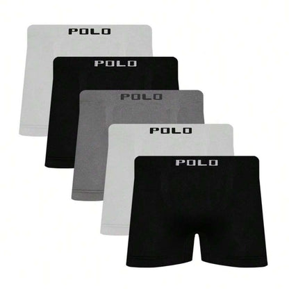 Kit 5 Cuecas Box Microfibra - PoloPrime | Dom Conrado