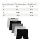 Kit 5 Cuecas Box Microfibra - PoloPrime | Dom Conrado