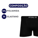 Kit 5 Cuecas Box Microfibra - PoloPrime | Dom Conrado