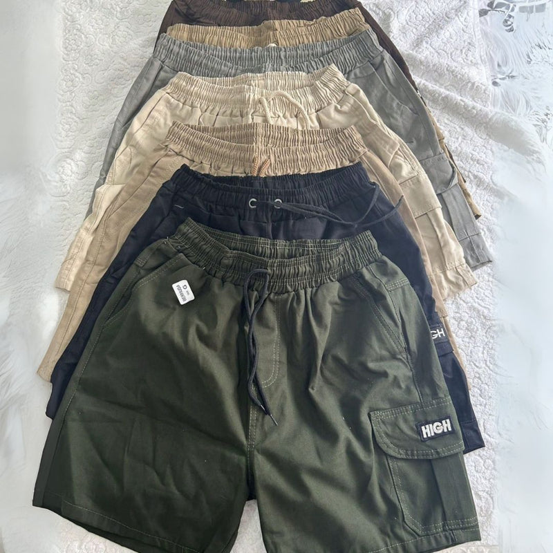 Kit 3 Shorts Cargo Masculino Prime - High | Dom Conrado