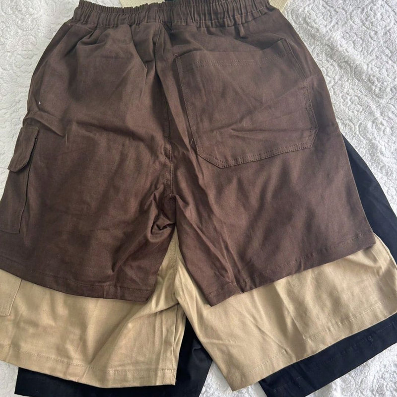 Kit 3 Shorts Cargo Masculino Prime - High | Dom Conrado