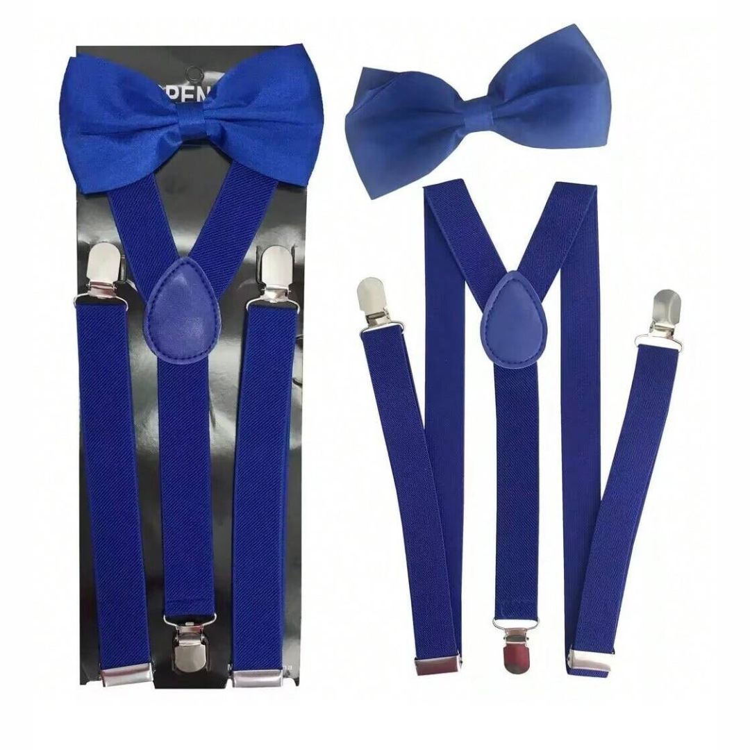 Kit Suspensório e Gravata Borboleta Prime – Estilo Clássico com Personalidade | Dom Conrado