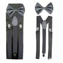 Kit Suspensório e Gravata Borboleta Prime – Estilo Clássico com Personalidade | Dom Conrado