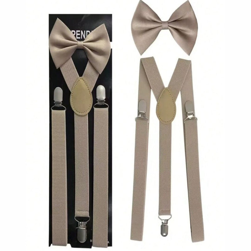 Kit Suspensório e Gravata Borboleta Prime – Estilo Clássico com Personalidade | Dom Conrado