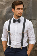 Kit Suspensório e Gravata Borboleta Prime – Estilo Clássico com Personalidade | Dom Conrado