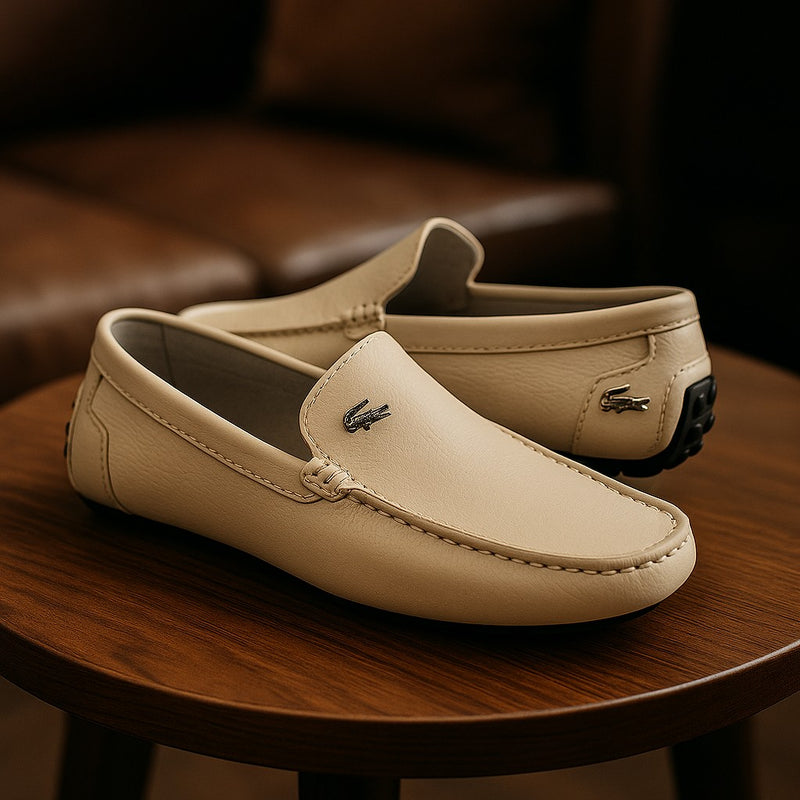 Mocassim Masculino em Couro - Crocodile