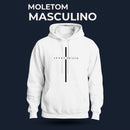 Moletom Masculino Estampado "Jesus Cristo" - Fé, Estilo e Conforto | Dom Conrado