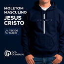 Moletom Masculino Estampado "Jesus Cristo" - Fé, Estilo e Conforto | Dom Conrado