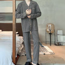 Pijama Masculino de Luxo em Malha Respirável com Botões - Nostrade | Dom Conrado