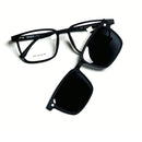 Armação para Óculos Masculino 2 em 1 - Óculos de Grau e de Sol - PeanBody | Dom Conrado