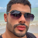 Oculos Masculino Estilo Aviador - Michael - Dom Conrado