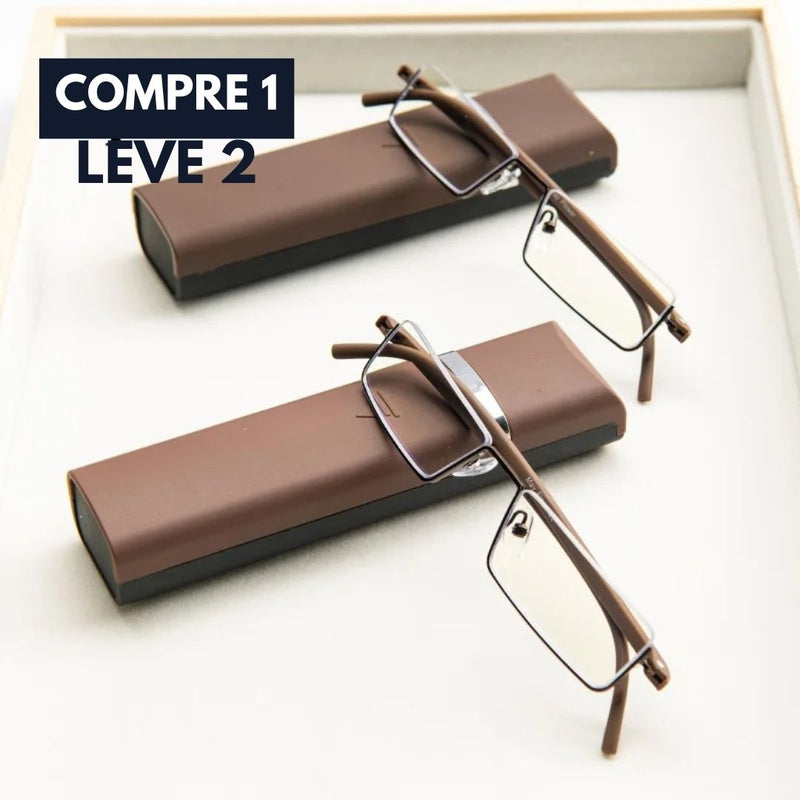 Óculos de Leitura TR90 Deluxe - Compre 1 Leve 2 | Dom Conrado