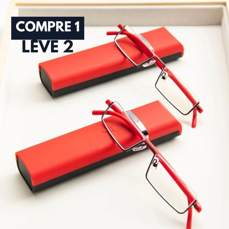 Óculos de Leitura TR90 Deluxe - Compre 1 Leve 2 | Dom Conrado
