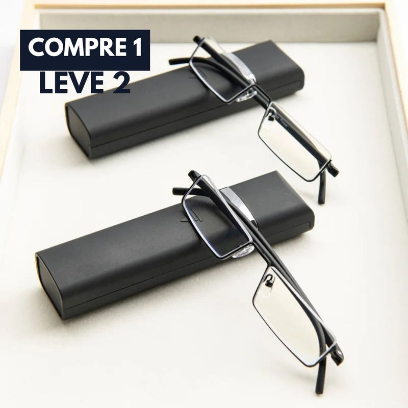 Óculos de Leitura TR90 Deluxe - Compre 1 Leve 2 | Dom Conrado