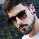 Óculos de Sol Masculino Quadrado - Gin | Dom Conrado