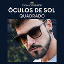 Óculos de Sol Masculino Quadrado - Gin | Dom Conrado