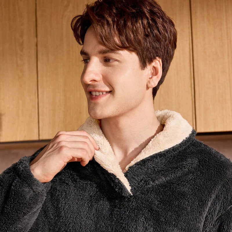 Pijama Masculino de Inverno Peluciado - Plush | Dom Conrado