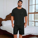 Pijama Masculino Plus Size Conjunto Camiseta e Shorts - HomemConforto | Dom Conrado