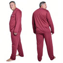 Pijama Inverno Masculino Plus Size - SuperConfort | Dom Conrado