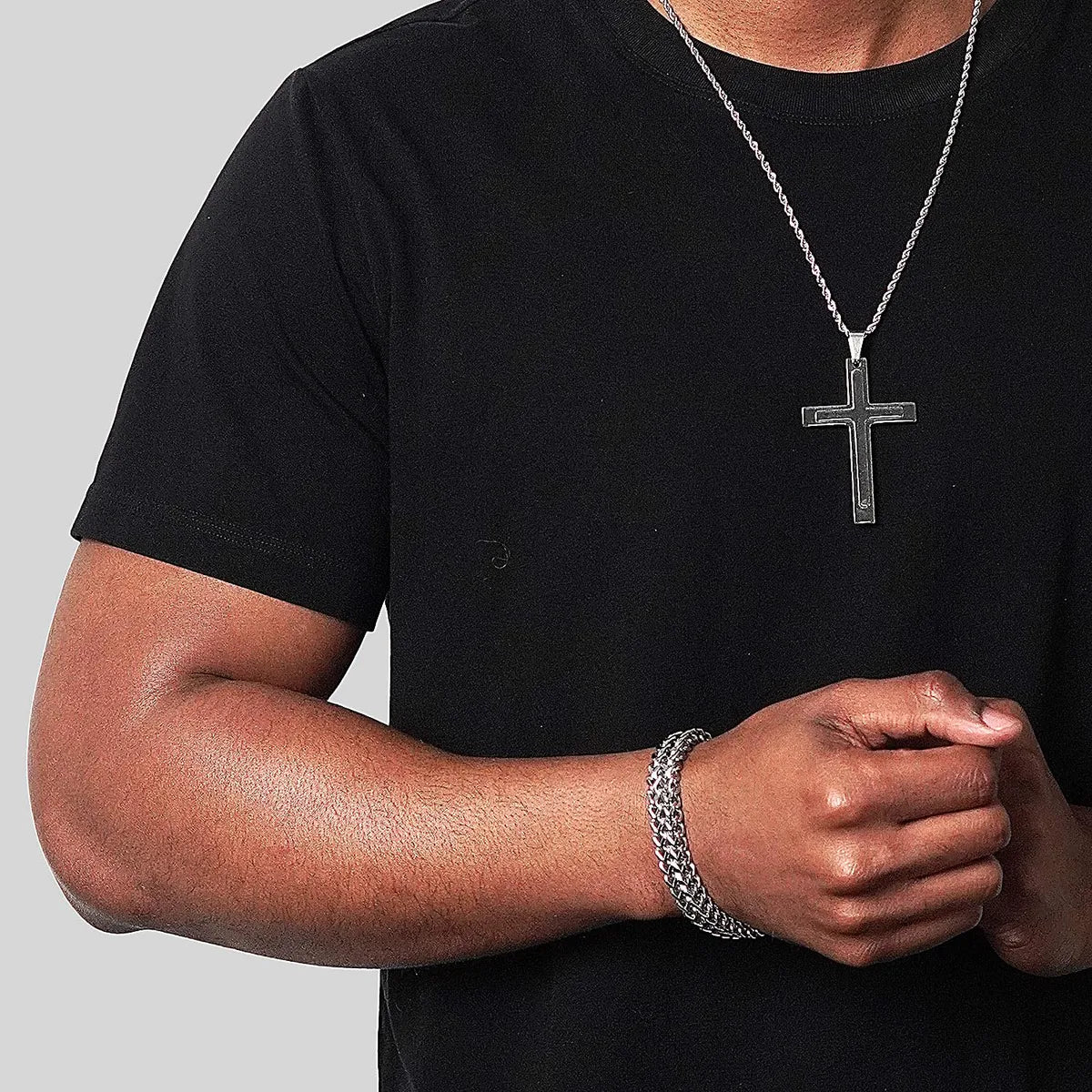 Pulseira Masculina Aço Inoxidável - George
