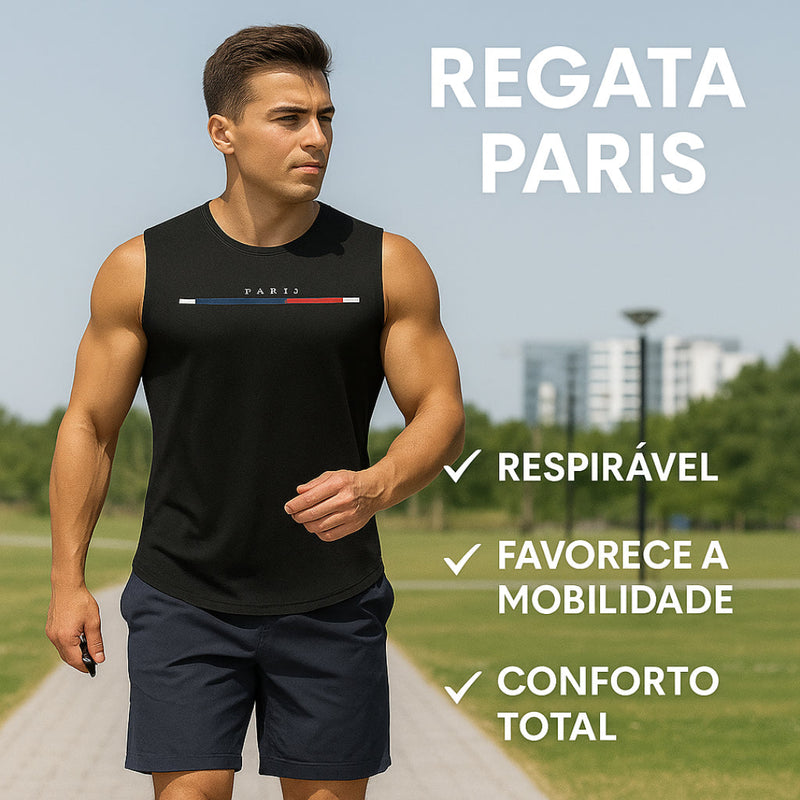 Regata Masculina Algodão – Paris | Dom Conrado