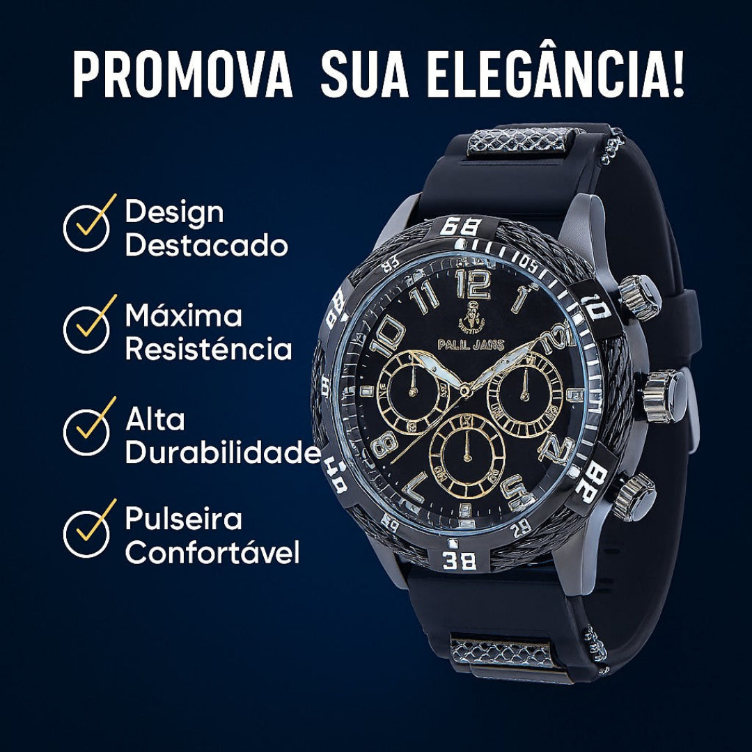 Relógio Masculino de Metal - Prime Gon | Dom Conrado