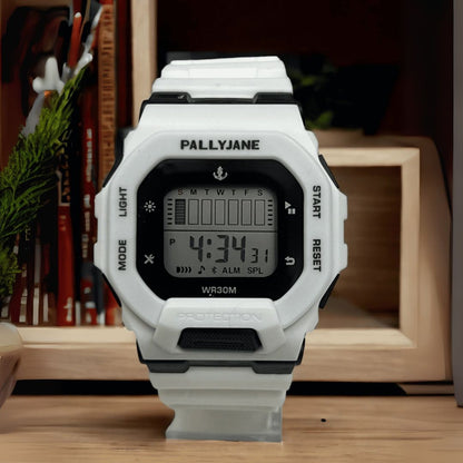 Relógio Masculino Shock Max Branco - Shockprime | Dom Conrado