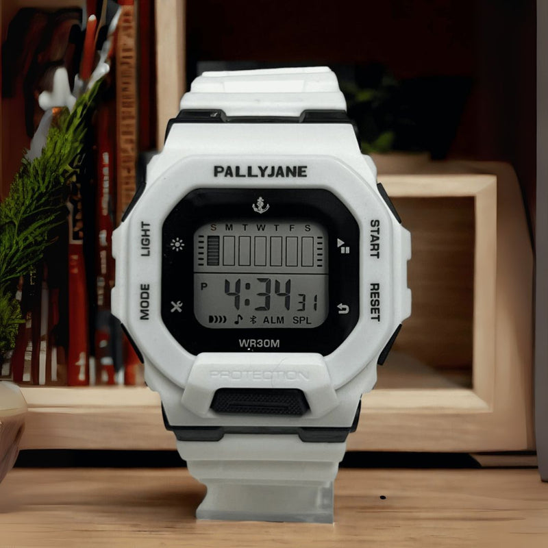 Relógio Masculino Shock Max Branco - Shockprime | Dom Conrado