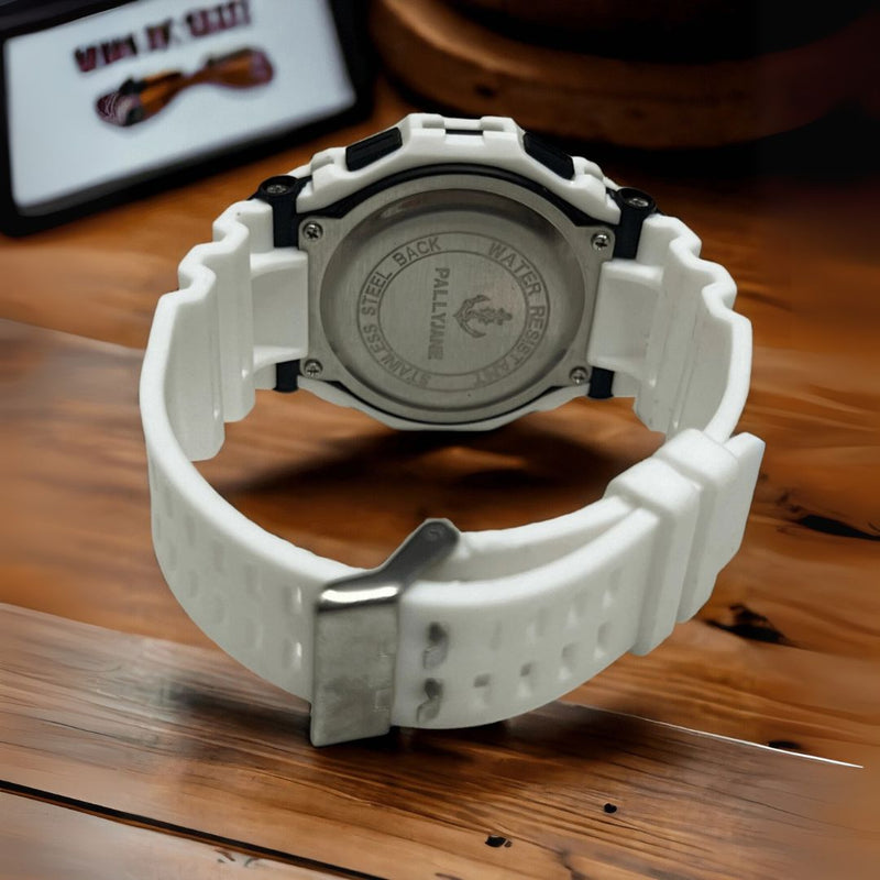 Relógio Masculino Shock Max Branco - Shockprime | Dom Conrado