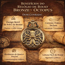 Relógio de Bolso Bronze - Octopus | Dom Conrado