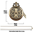 Relógio de Bolso Bronze - Octopus | Dom Conrado