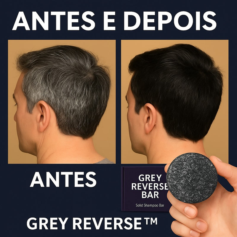Sabonete Reversor de Fios Brancos Original – Grey Reverse Bar | Dom Conrado