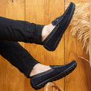 Sapato Mocassim Masculino de Camurça - Dwight | Dom Conrado