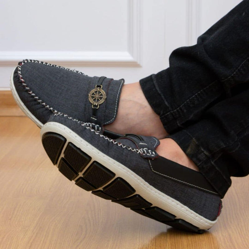 Sapato Mocassim Masculino - Navy | Dom Conrado