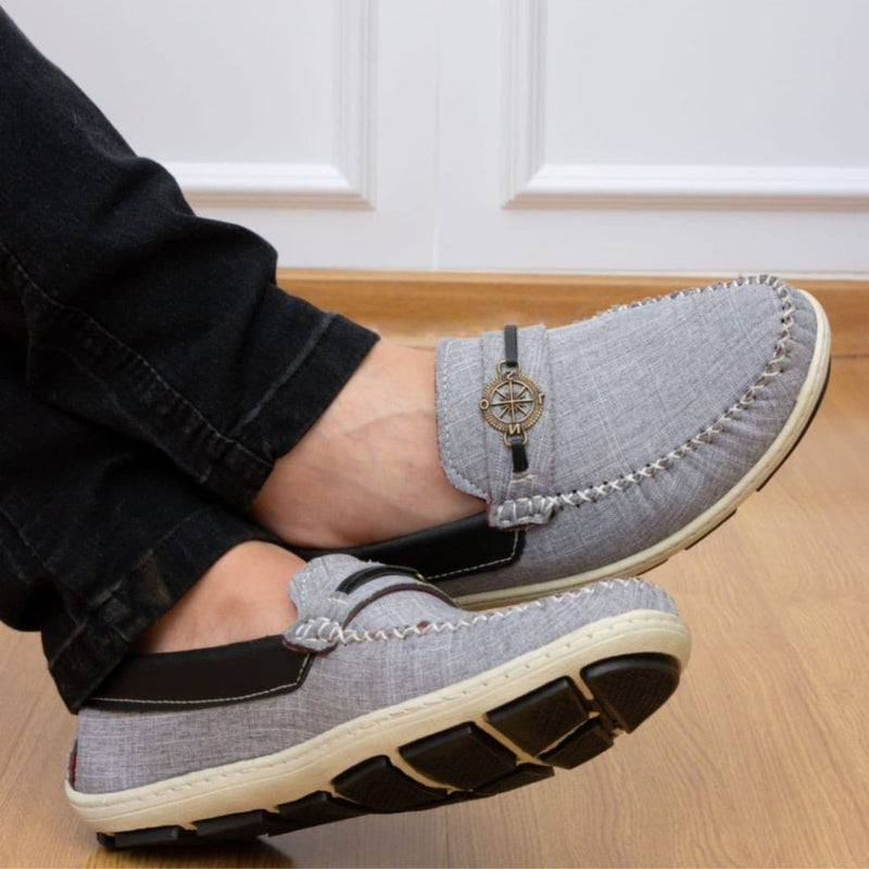 Sapato Mocassim Masculino - Navy | Dom Conrado