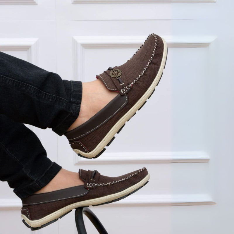 Sapato Mocassim Masculino - Navy | Dom Conrado