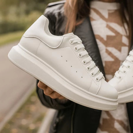 Tênis Masculino Branco Oversize McQueen Sneaker - John | Dom Conrado