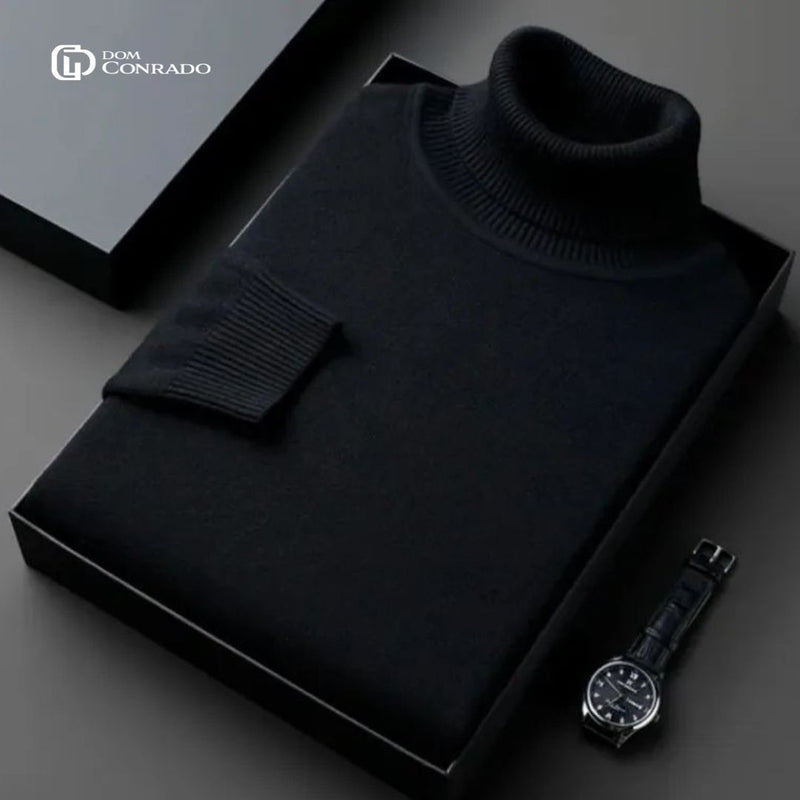 Suéter Masculino Gola Alta - Christian | Estilo, Conforto e Sofisticação