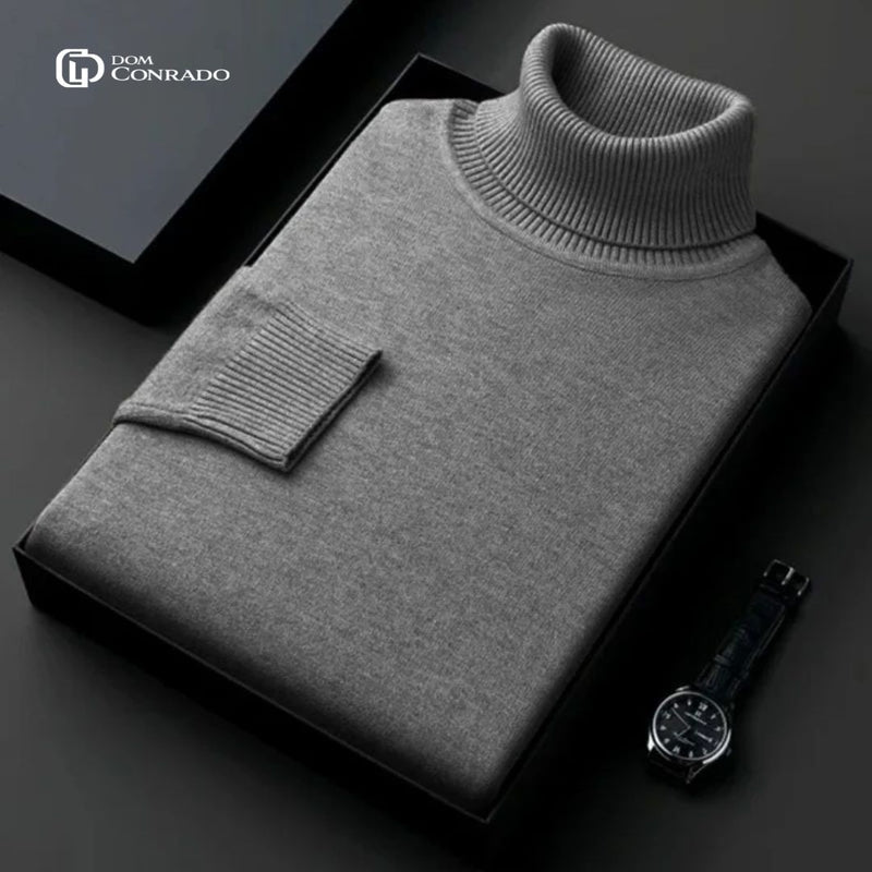 Suéter Masculino Gola Alta - Christian | Estilo, Conforto e Sofisticação